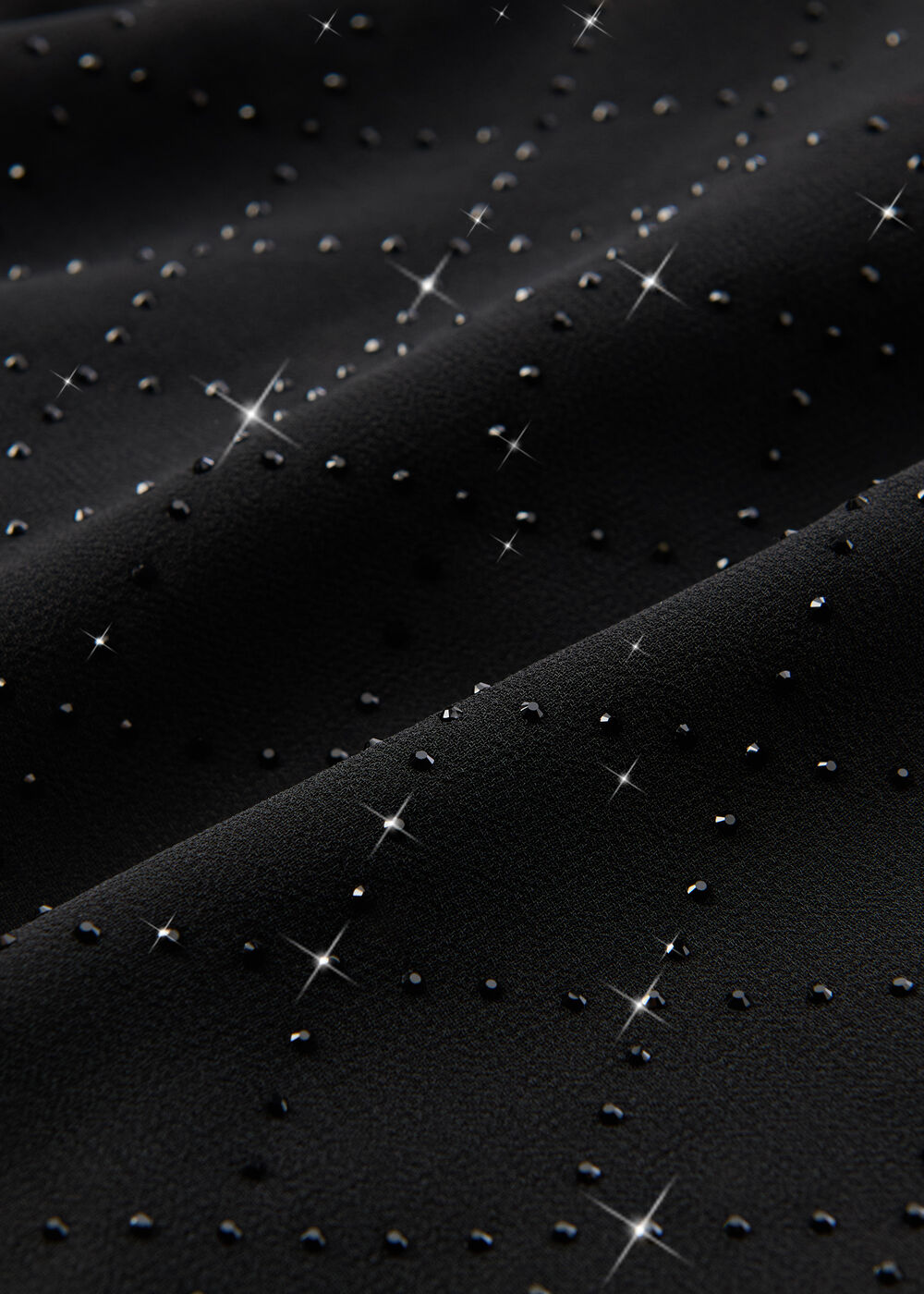 Hot Fix Cape Midi Dress