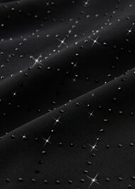 Hot Fix Cape Midi Dress