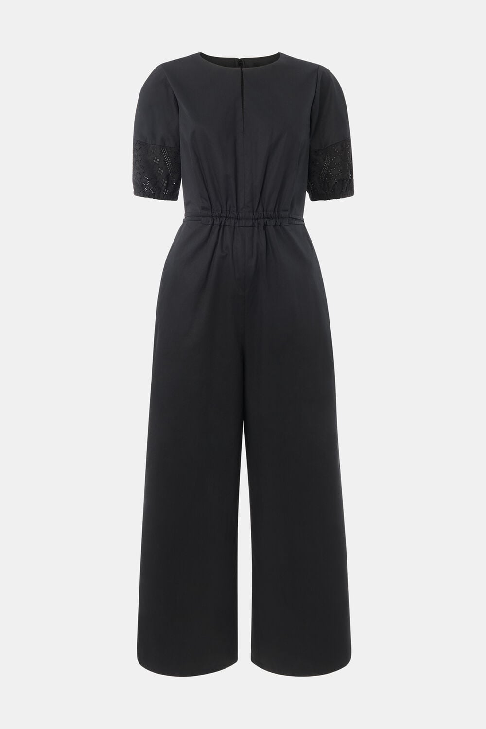 Broderie Poplin Jumpsuit