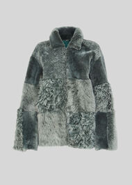 Hema Shearling Coat Mint
