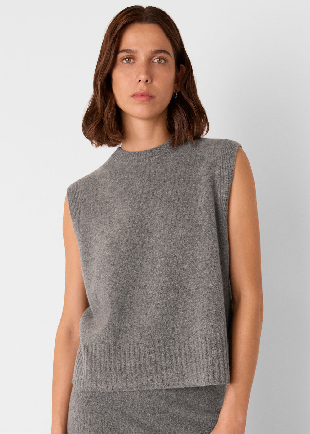 Wool Sleeveless Tank