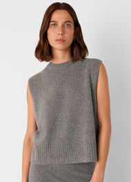 Wool Sleeveless Tank