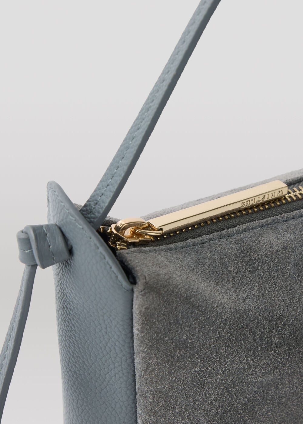 Small Suede Knot Shoulder Bag