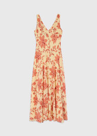Floral Lily Dobby Maxi Dress