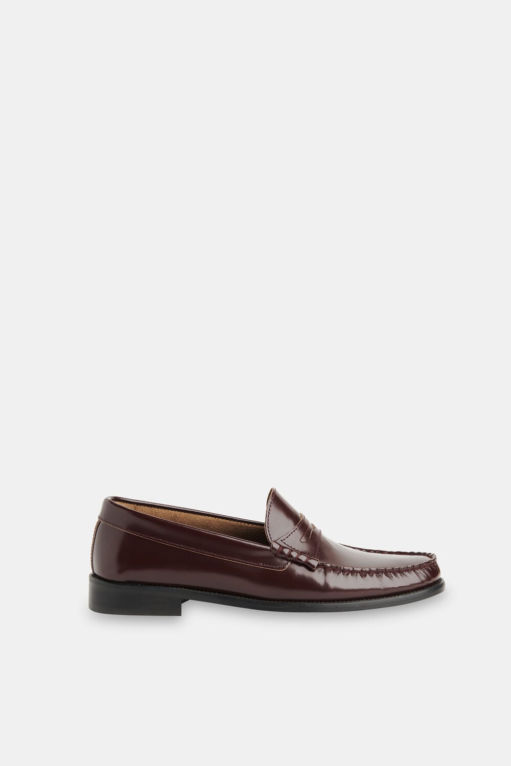 Burgundy Manny Slim Loafer