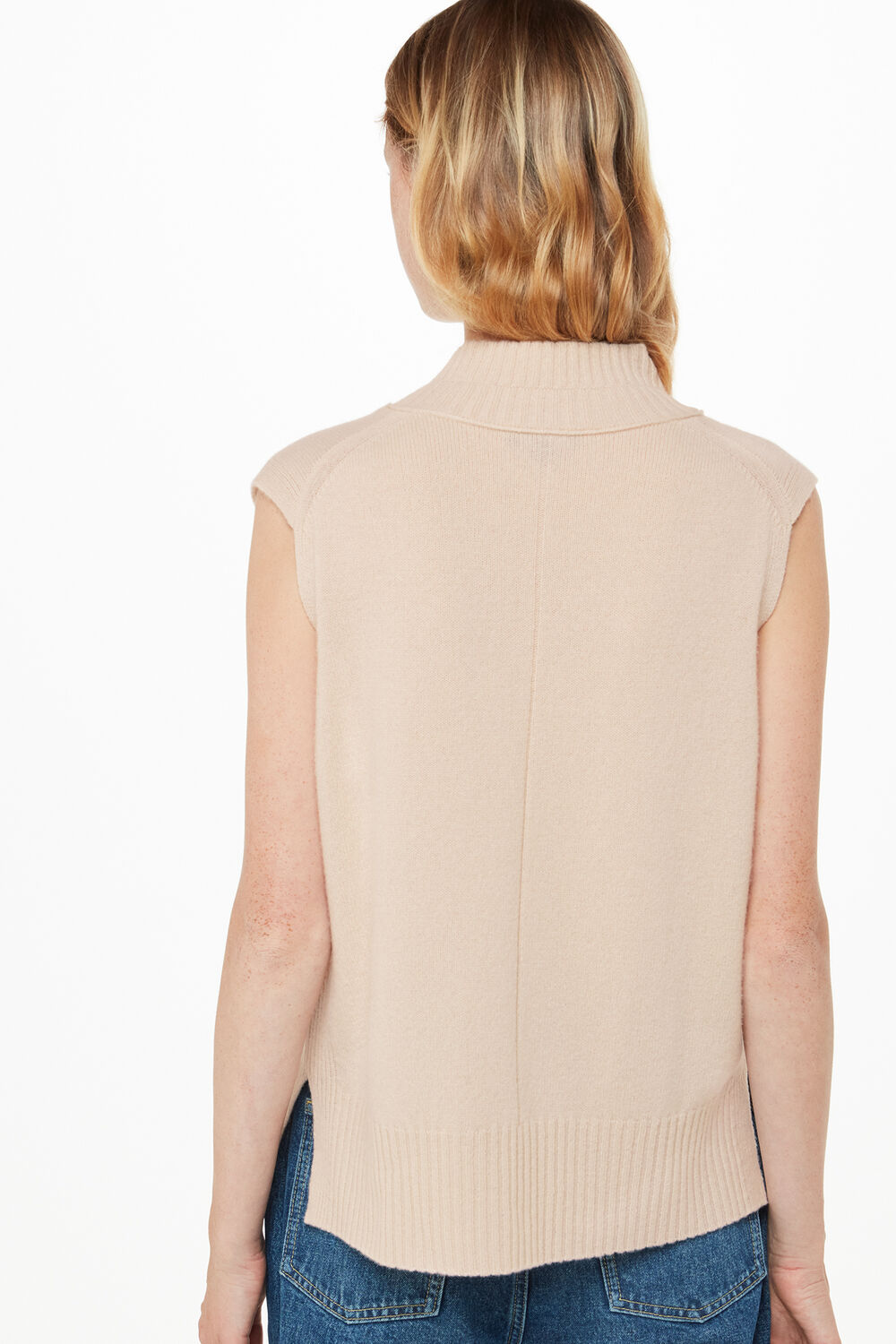 Wool V Neck Tank