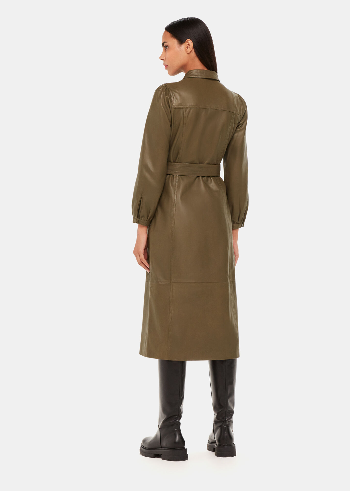 whistles leather dress