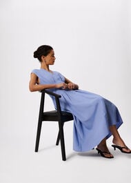 Panel Linen Blend Dress