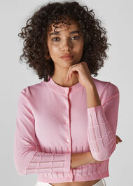 Pointelle Cardigan