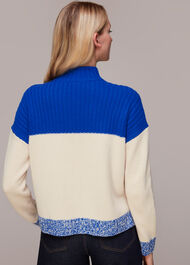 Mouline Trim Sweater