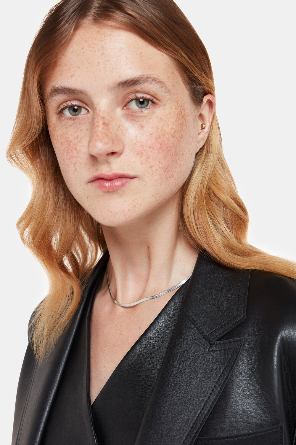 Flat Snake Chain Necklace