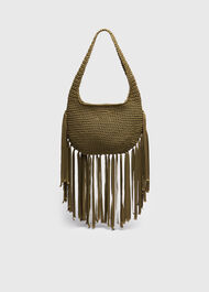Adaline Fringe Crochet Bag