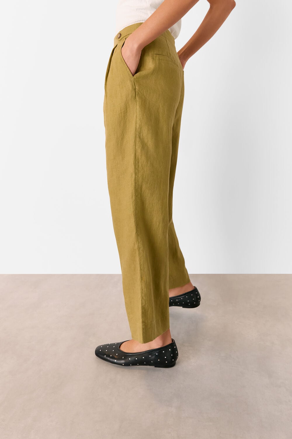 Olive Millie Linen Trouser