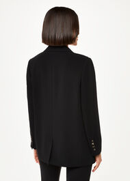 Crepe Boyfriend Blazer