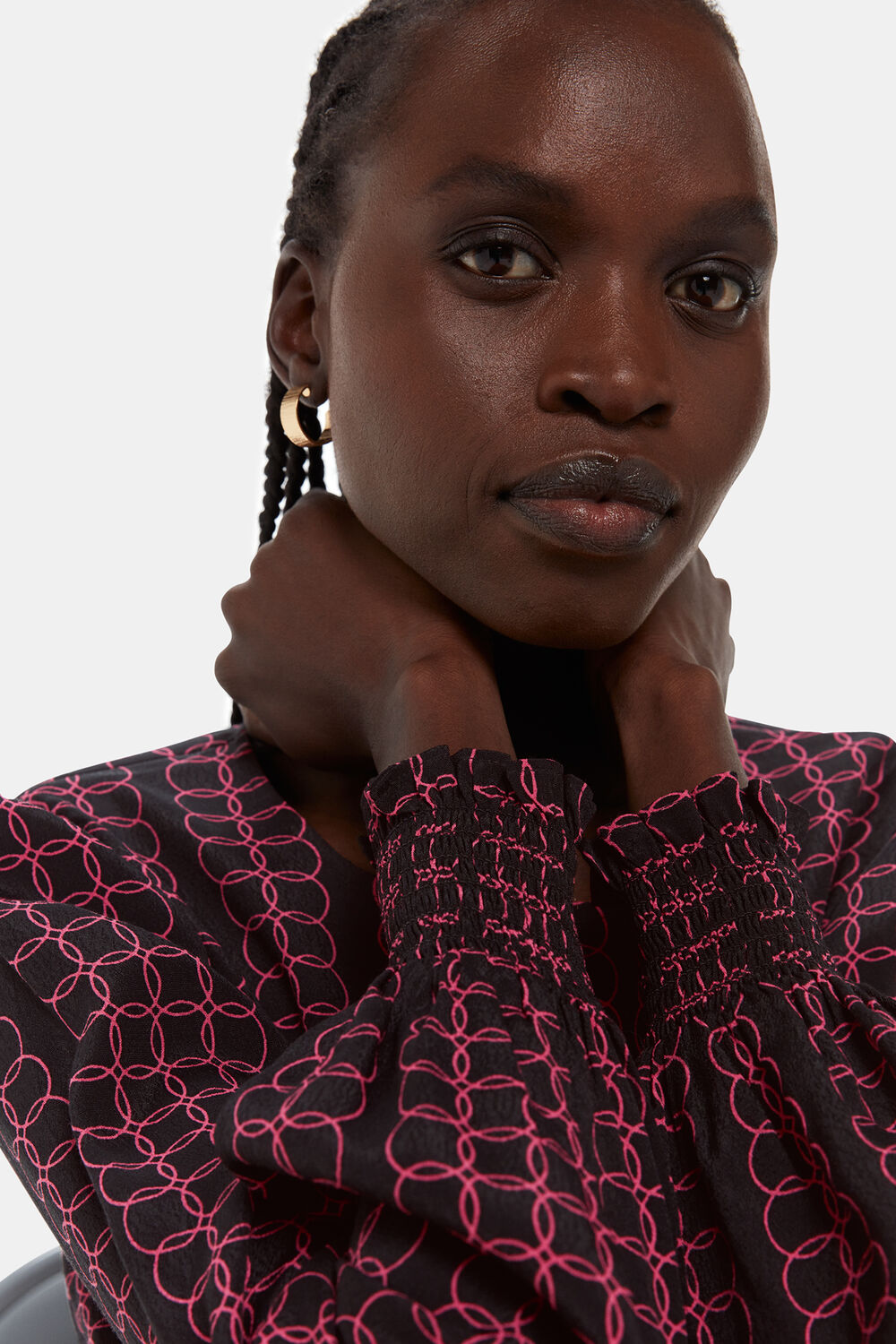 Circle Link Blouse
