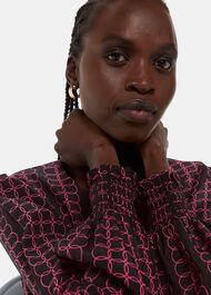 Circle Link Blouse