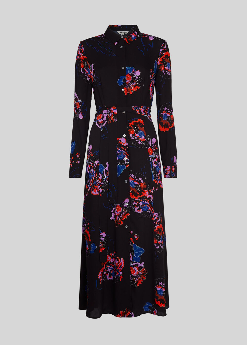 freya shirt dress Inoa Canberra Silk Freya Shirt Dress