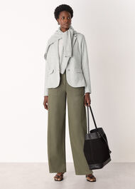 Slim Jersey Jacket Grey