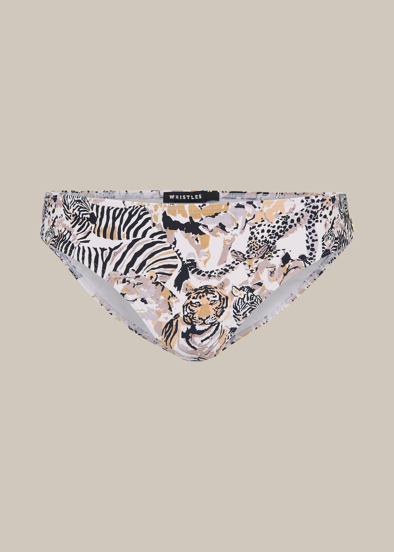Safari Print Bikini Bottom