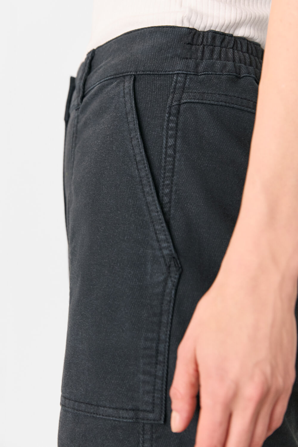 Cotton Wide Leg Trouser