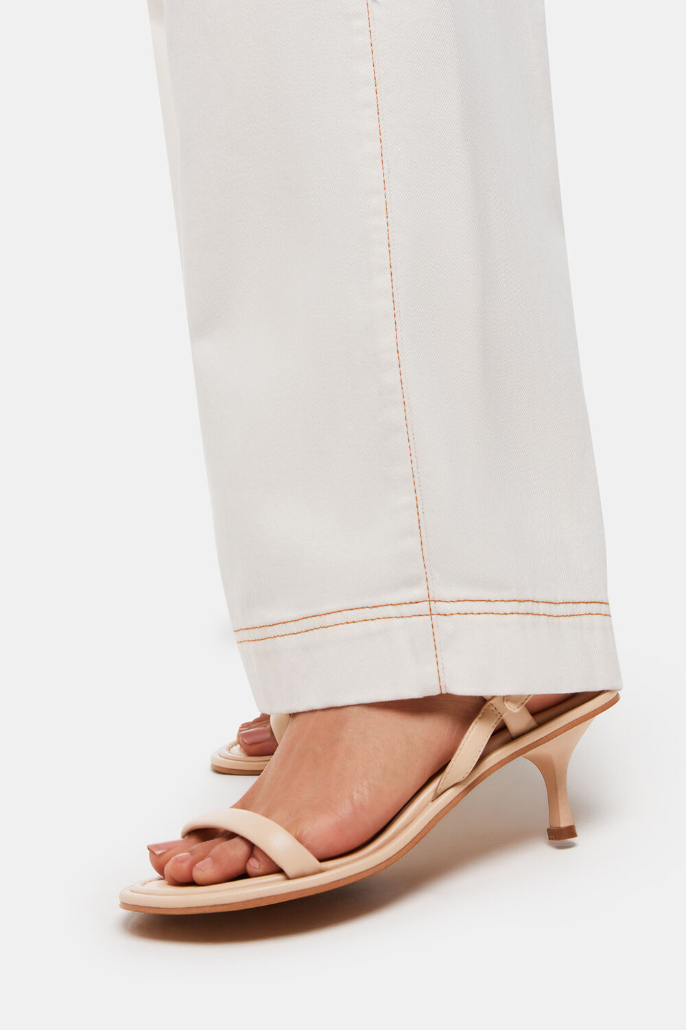 Neutral Enslee Heeled Sandal