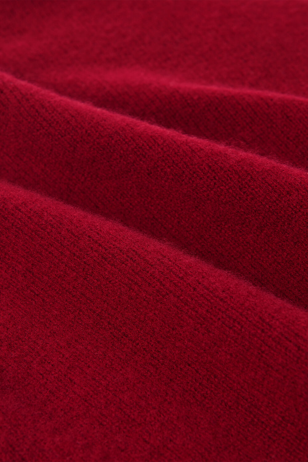 Dark Red Wool Sleeveless Tank