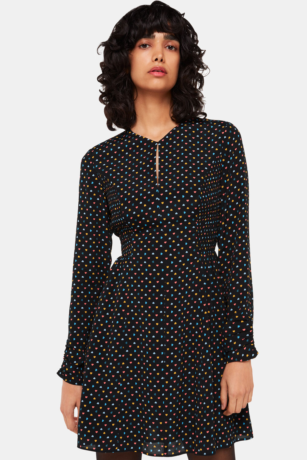 Scattered Hearts Flippy Dress