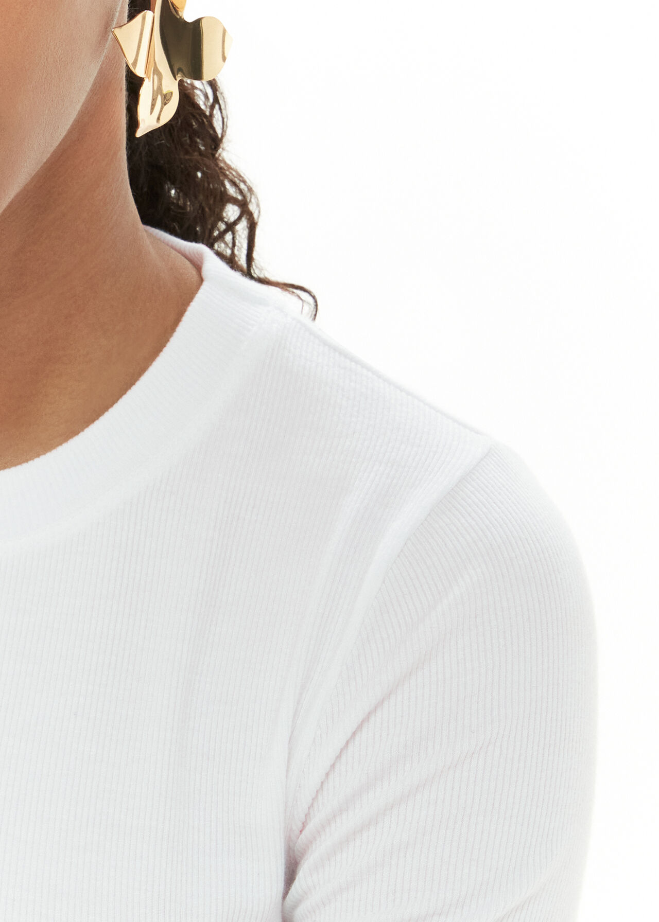 Essential Ribbed T-Shirt