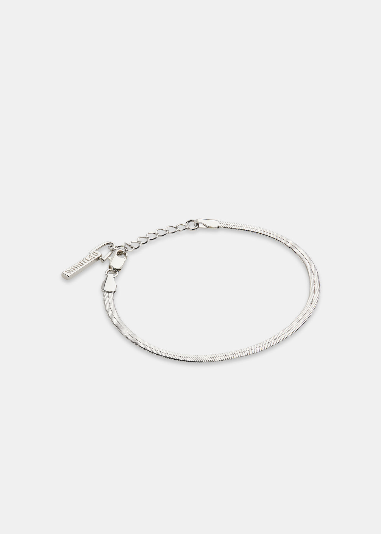Snake Chain Bracelet (Silver)