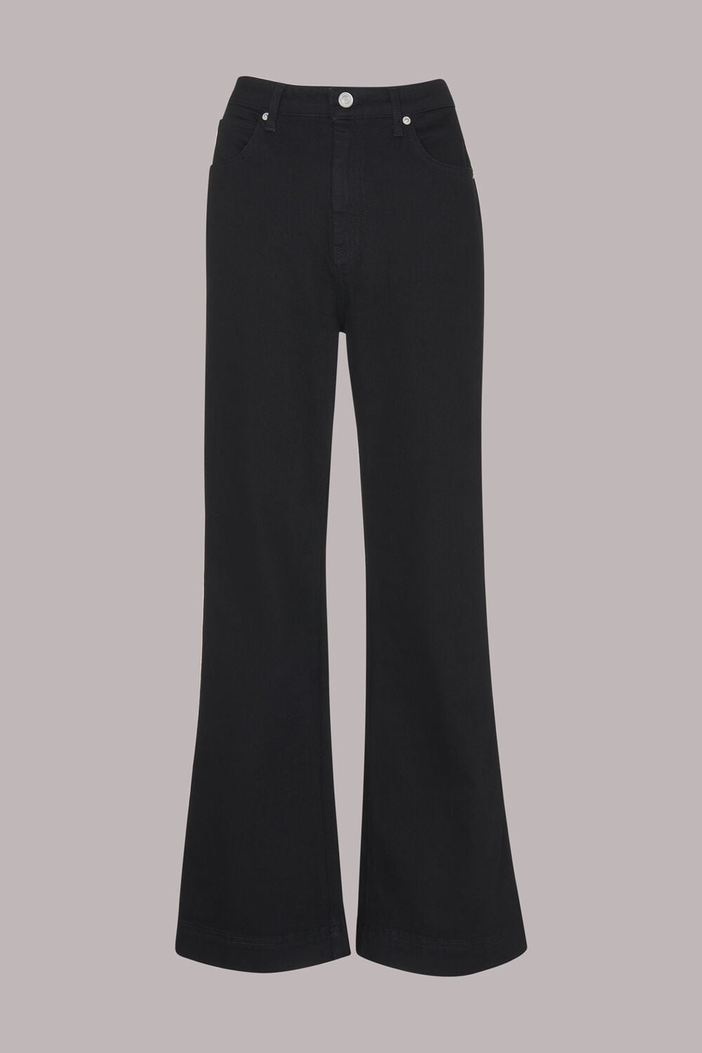 Black Lucy Stretch Flared Jean
