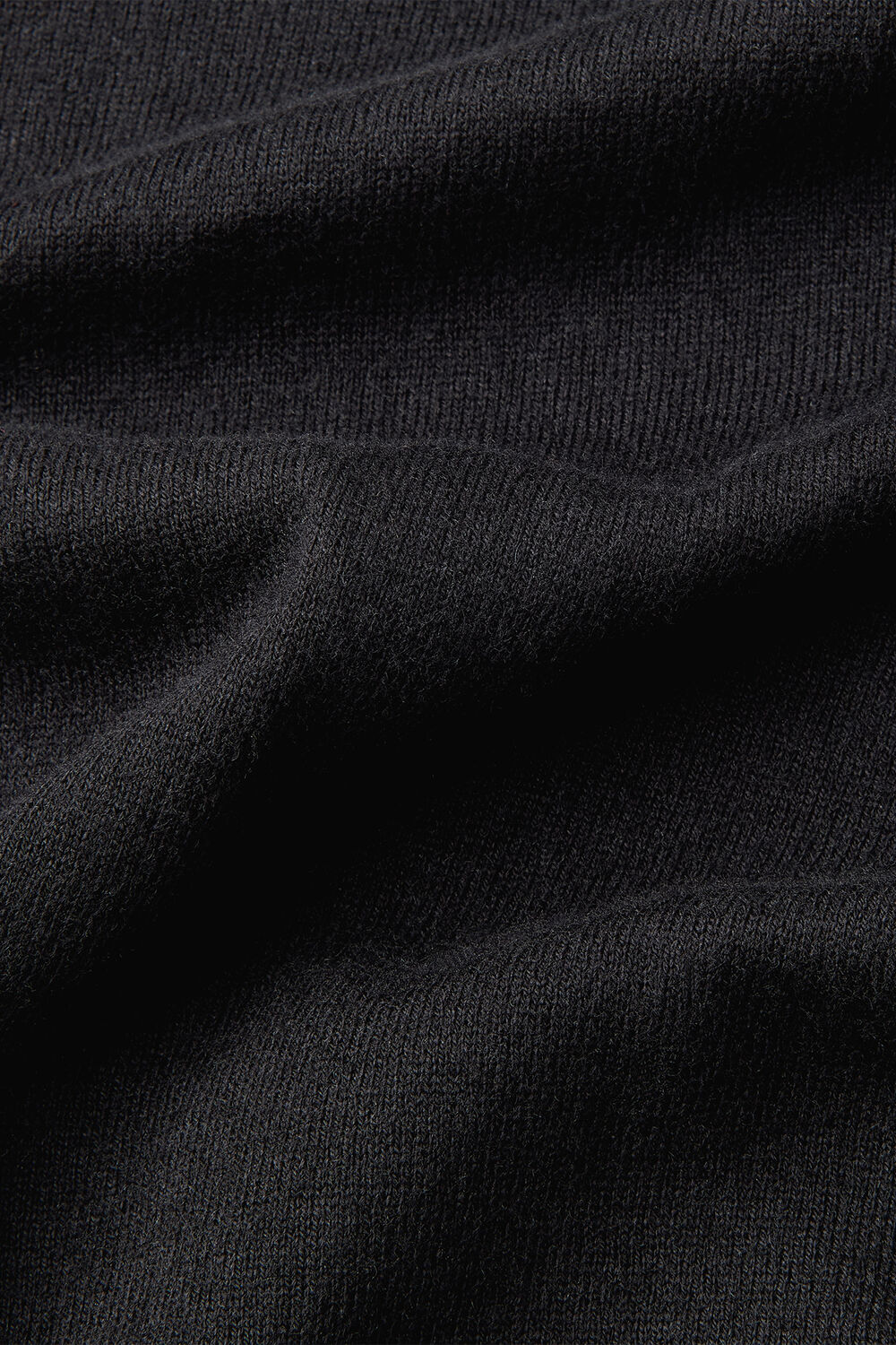 Fine Wool Mix Funnel Neck Knit