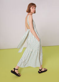Marin Embroidered Midi Dress