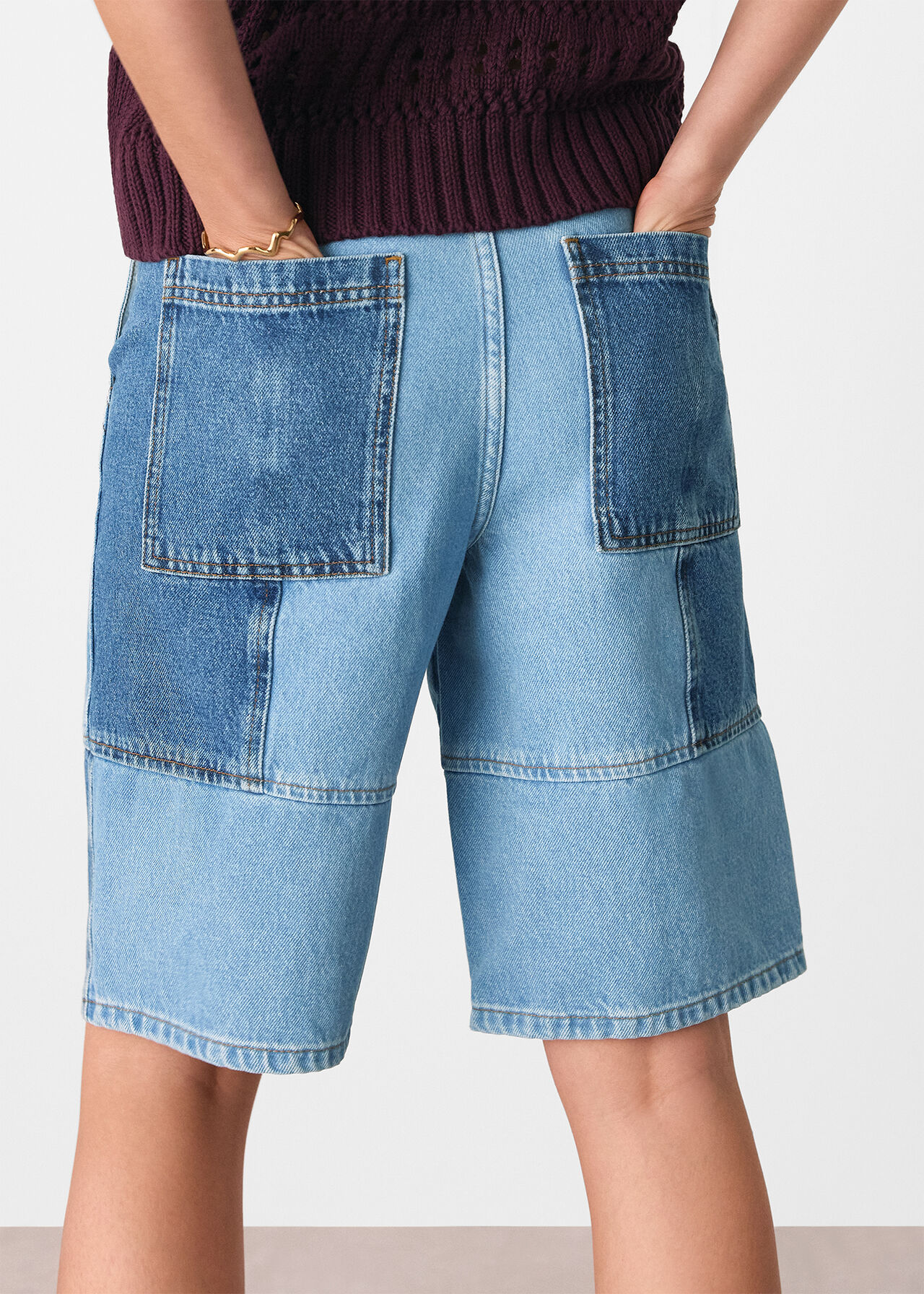 Patchwork Board Short