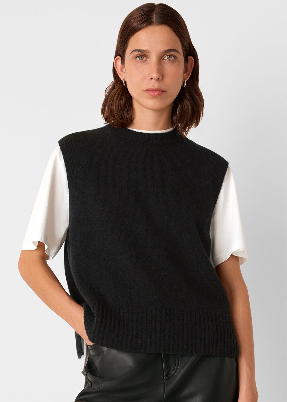 Wool Sleeveless Tank