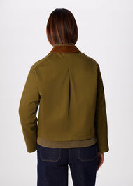 Corduroy Collar Jacket
