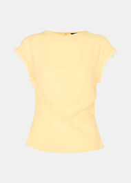 Toril Textured Trim Detail Top