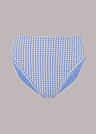 Gingham Texture Bikini Bottom