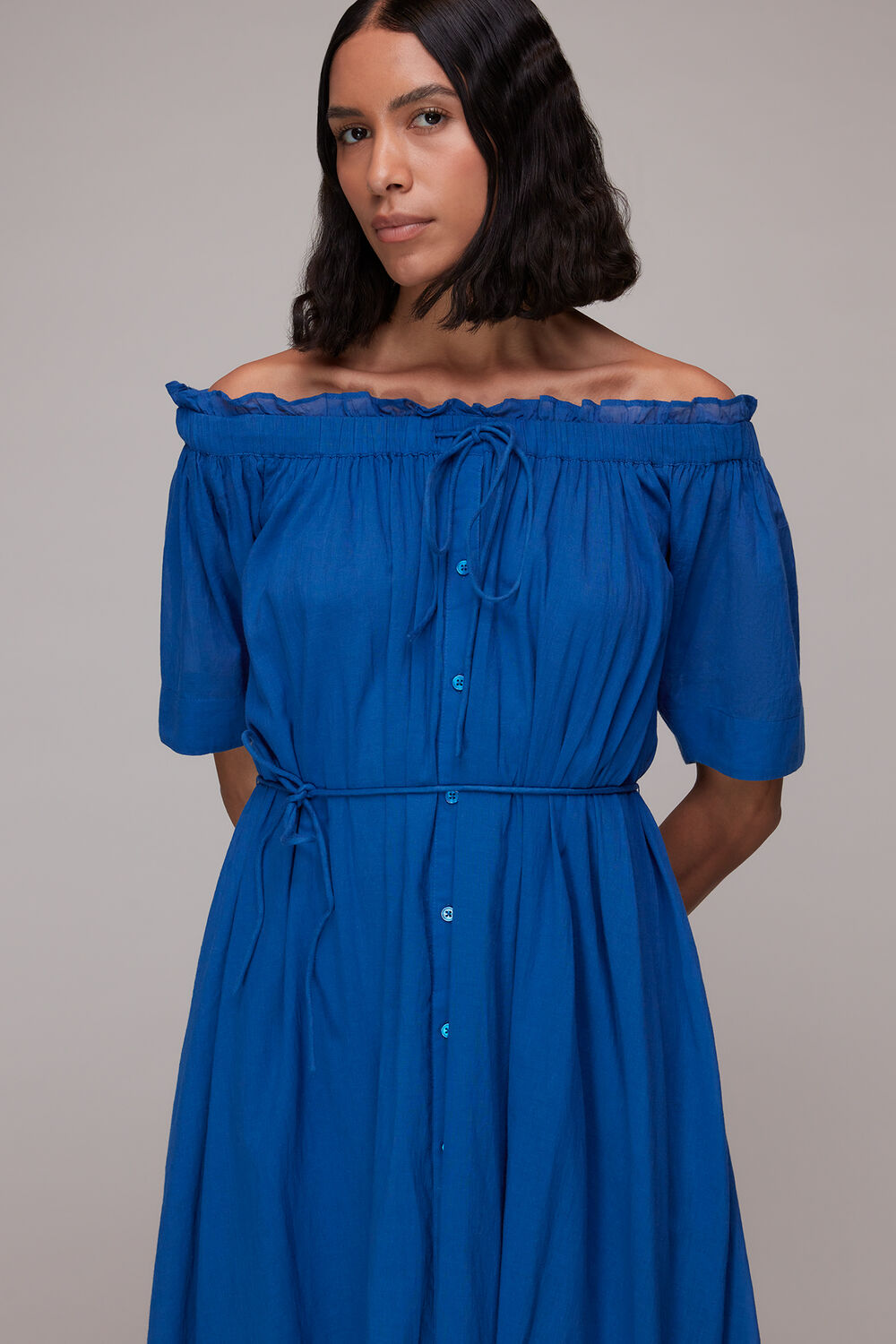 Bardot Trapeze Midi Dress