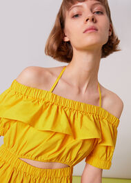 Serena Poplin Bardot Dress