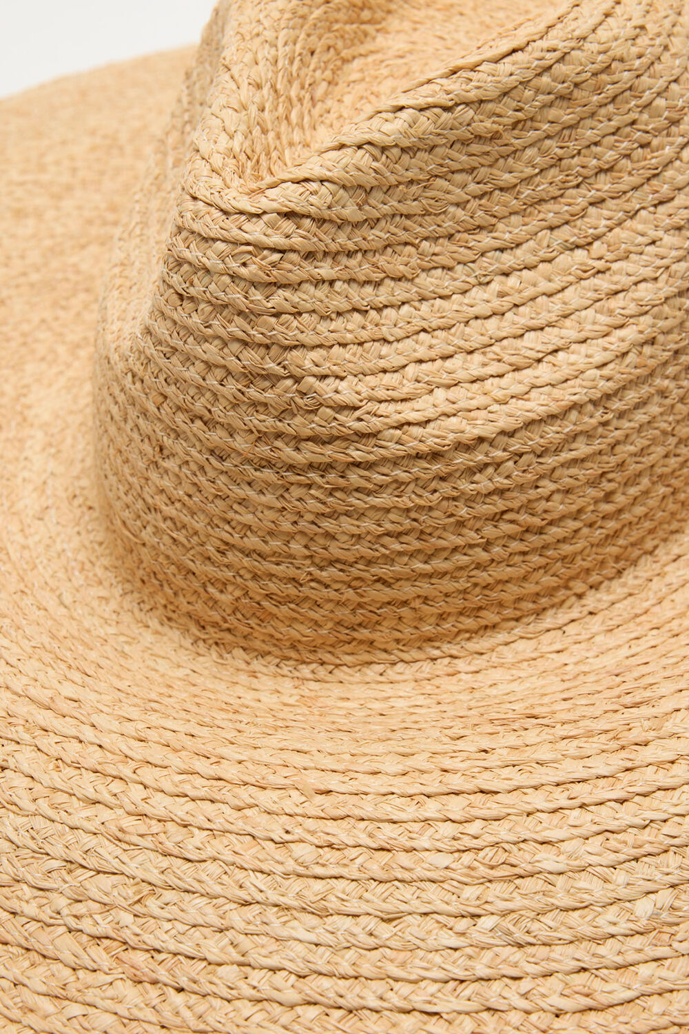 Neutral Oversized Straw Hat