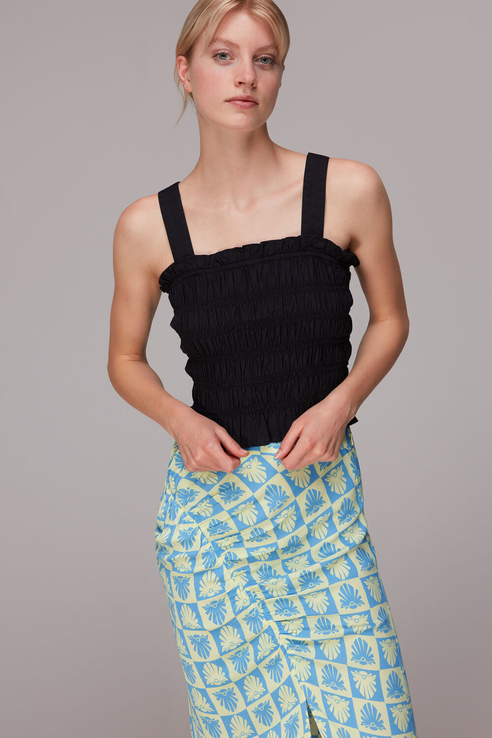 Checkerboard Shells Cleo Skirt