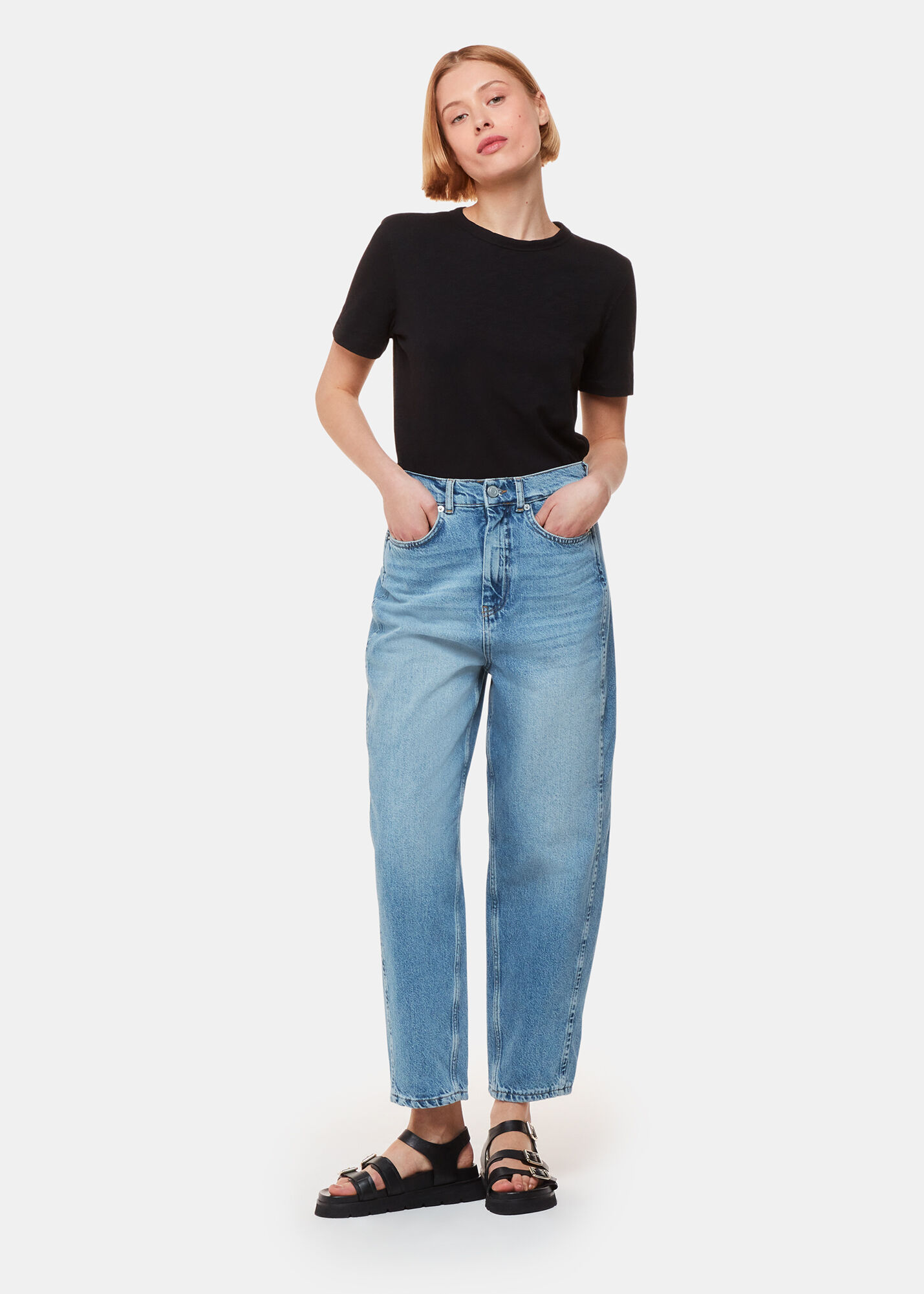 old navy barrel jeans