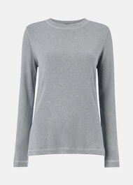 Rib Jersey Pyjama Top