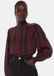 Circle Link Blouse
