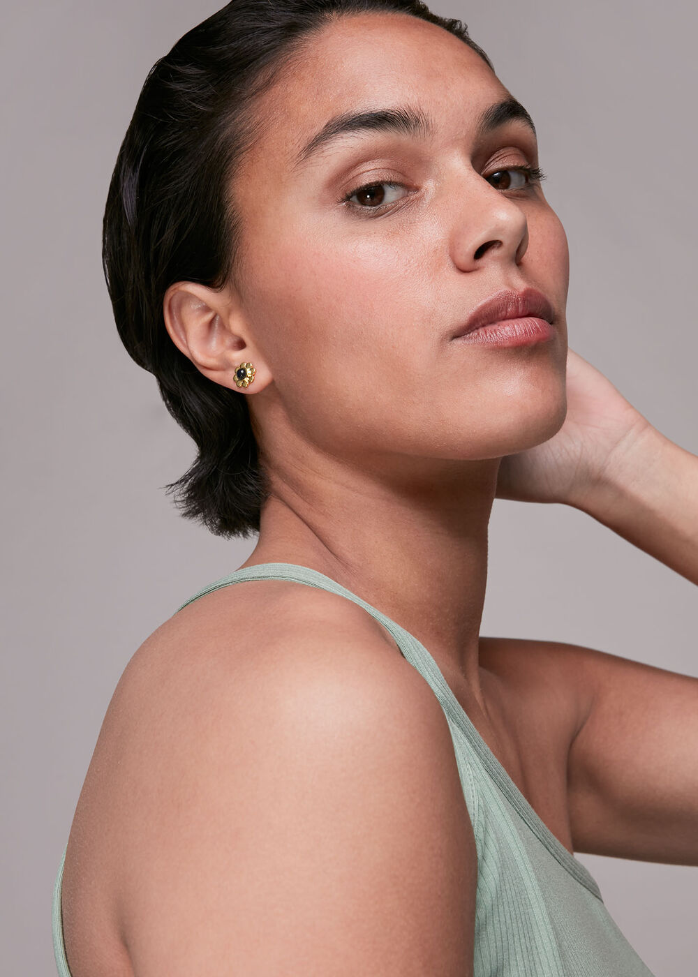 Mini Flower Stud Earring