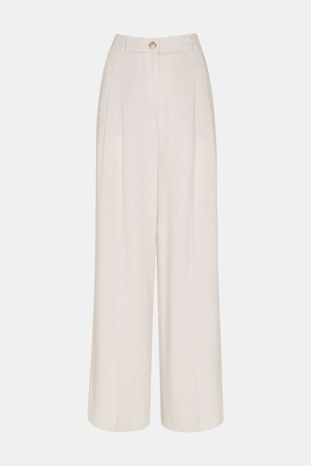 Lea Pleat Linen Pants&nbsp;