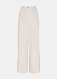 Lea Pleat Linen Trouser