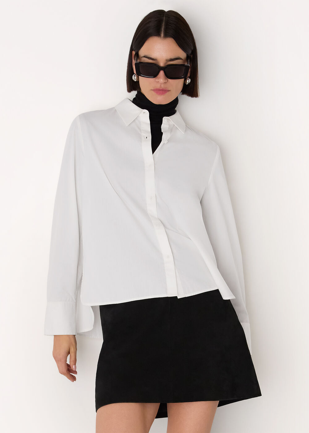 Boxy Cotton Shirt