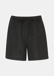 Petite Linen Elasticated Short