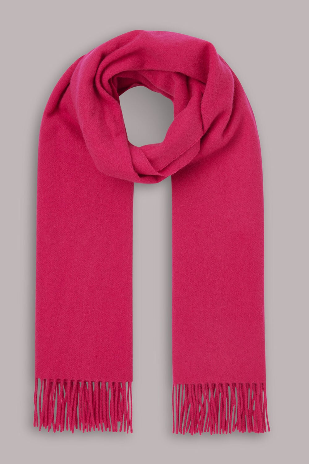 Fringed Wool Scarf